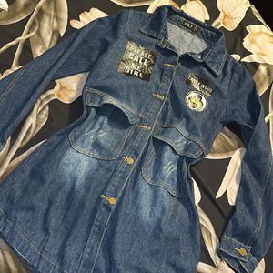 Denim Shirt Dress