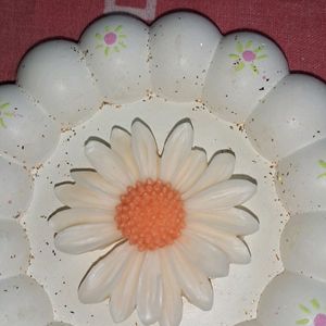 Daisy Flower Candle Pack Of 6