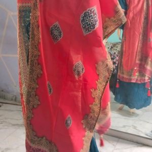 Beautiful Frok Kurti Double Layer With Dupatta