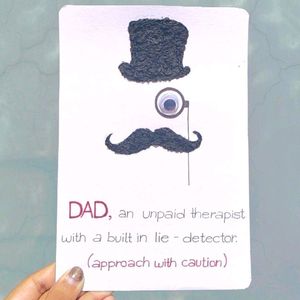 Handmade Father's Day Card 🕵🏻