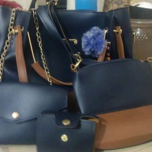 Hand Bag Combo Of 4