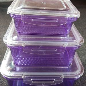 Set Of 3 Container Box