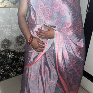 crepe saree