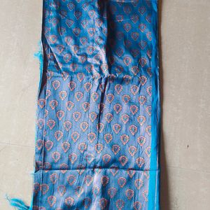 Cotton Silk Saree with Traditional Katpadhar