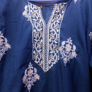 Neavy Blue Kurti