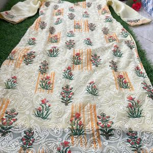 Rs 330 Only New Unuesd Chikankari Kurti