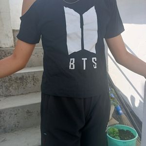 BTS Black Top For Girls