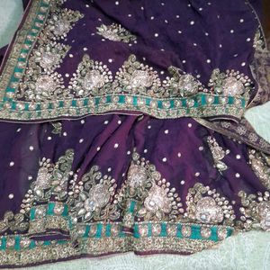 Heavy Partywear Saree