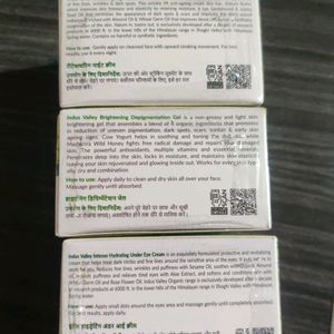 New 3 Creams From Indus Valley Bio Organic