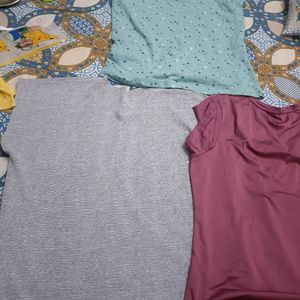 3 Xl Size Tops In T Shirt Style Imported Fabric