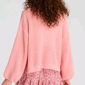 Beautiful Pink Cardigan 🌸