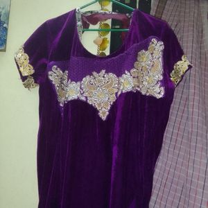 Velvet Kurti