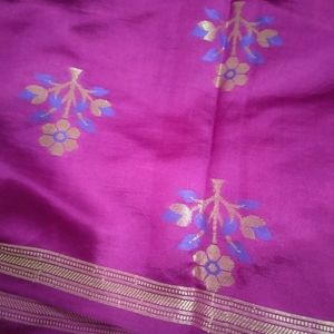 Pure Silk Hand Woven Saree