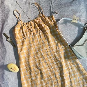 Orange Pinteresty Cotton Dress