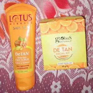 Best Combo Offer👉 DETAN FACIAL KIT+ LOTUS SAFE