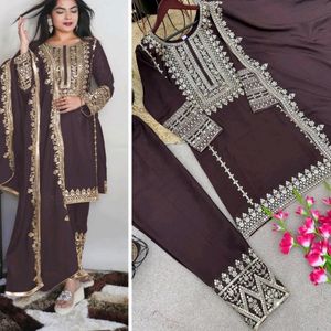 Kurta Pant With Dupatta Set