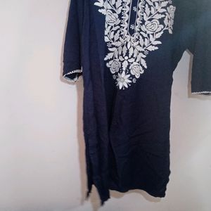 Chikankari Short Kurti