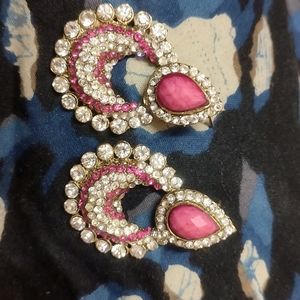 Pink Earrings