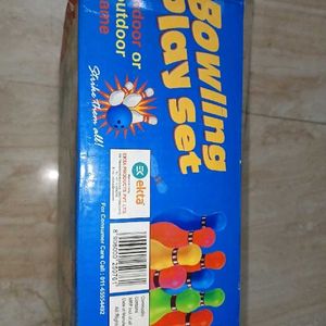 Bowling Play Set & Indoor or Outdoor game.