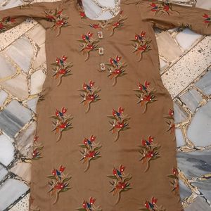 COTTON SILK KURTA SET