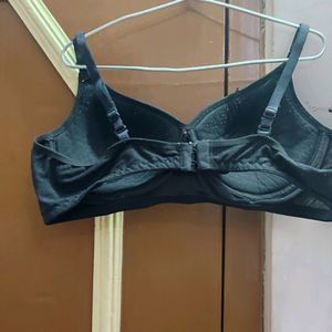 Black Padded Bra