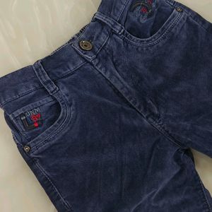 kids velvet pant