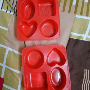 Soap Moulds 2nos Approx 150gm