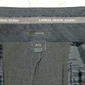 Charcoal Flared Formal Trouser, 30