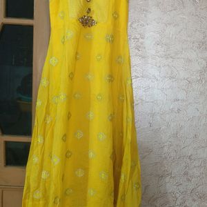 Brand New Designer Gown !!! On Sale !!! (Yellow)