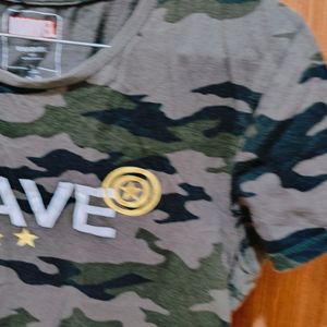 Marvel Camouflage Tshirt