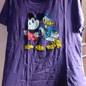 Two Cartoon Print T-shirt