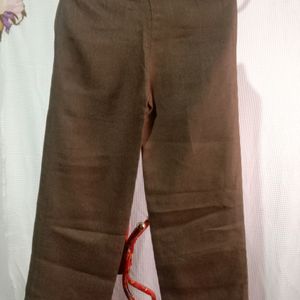 Brown Formal Pants