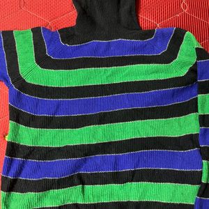 Multi-colour unisex sweater