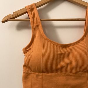 Orange Bra Top / Croptop