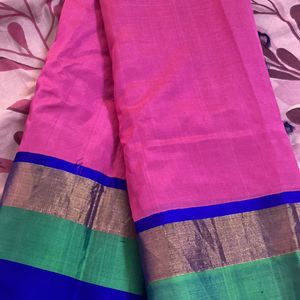 Used Pink Saree