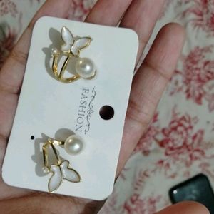 004 Butterfly Enamel Earrings