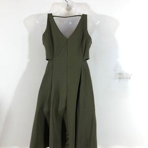 Olive Green A-Line Dress(Women’s)