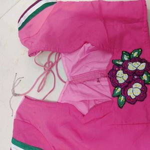 Pretty Pink Gotapatti Saree💖 On 50% Off