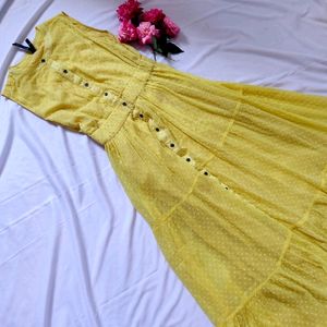 Here&Now Yellow Maxi Dress