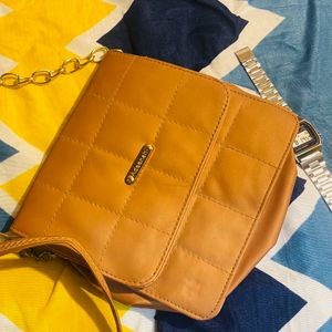 Orange Sling Bag