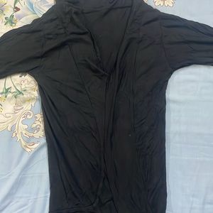 Pure Cotton Black Shrug