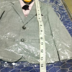 Grey Suit For Baby Boy 6 To 9 Months