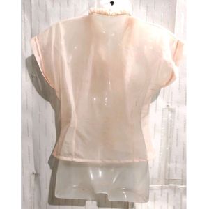 transparent Crop Top For women's