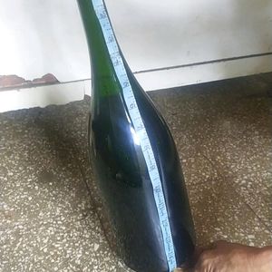 Wine Bottle Dark Green Colour