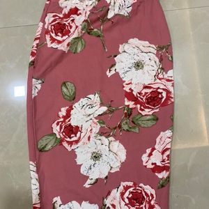 Floral skirt