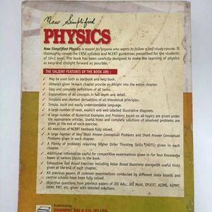 SL Arora Physics Book (Vol 1) For Class 11