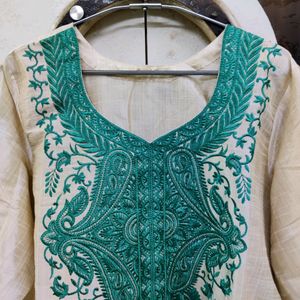 Beautiful Festive Wear Embroidery Suit