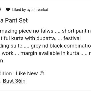 Kurta Pant Set