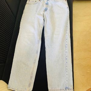 Original Levis High Waisted Straight Fit Jeans