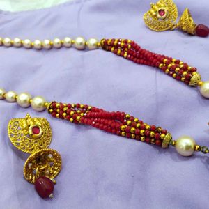 Very Elegant Rani Haar With Premium Pearls